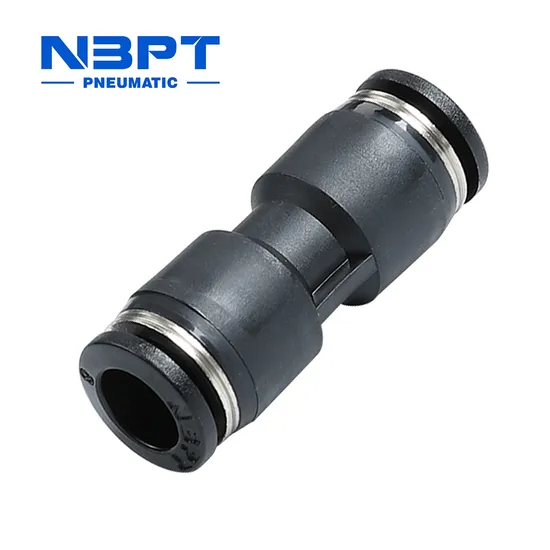 Durable Npbt PU Straight Connector Fitting for Reliable Industrial Applications